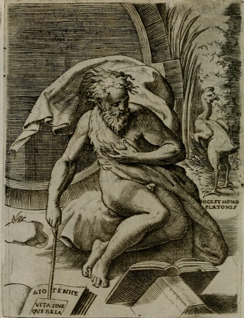 An illustration from Achillis Bocchii Bonon. Symbolicarum quaestionum, de vniuerso genere, quas serio ludebat, libri quinque, 1574, leaf 263