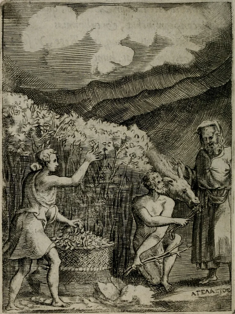 An illustration from Achillis Bocchii Bonon. Symbolicarum quaestionum, de vniuerso genere, quas serio ludebat, libri quinque, 1574, leaf 303