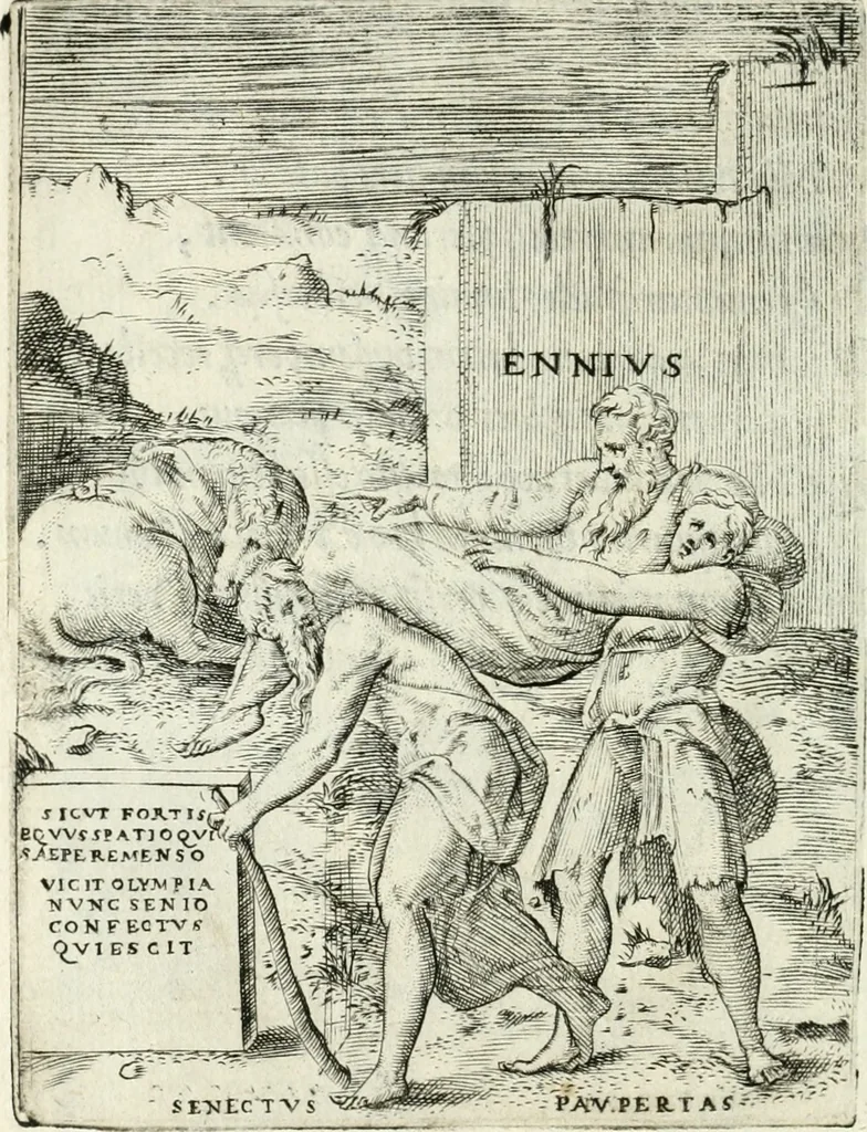An illustration from Achillis Bocchii bonon. Symbolicarvm qvaestionvm de vniuerso genere, quas serio ludebat, libri qvinqve, 1574, leaf 211