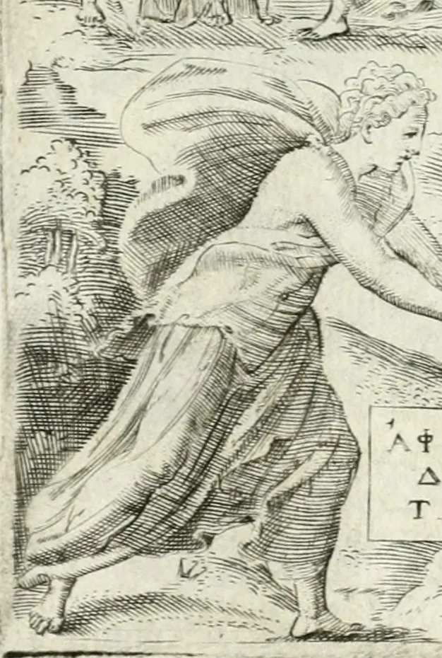 An illustration from Achillis Bocchii bonon. Symbolicarvm qvaestionvm de vniuerso genere, quas serio ludebat, libri qvinqve, 1574, leaf 225
