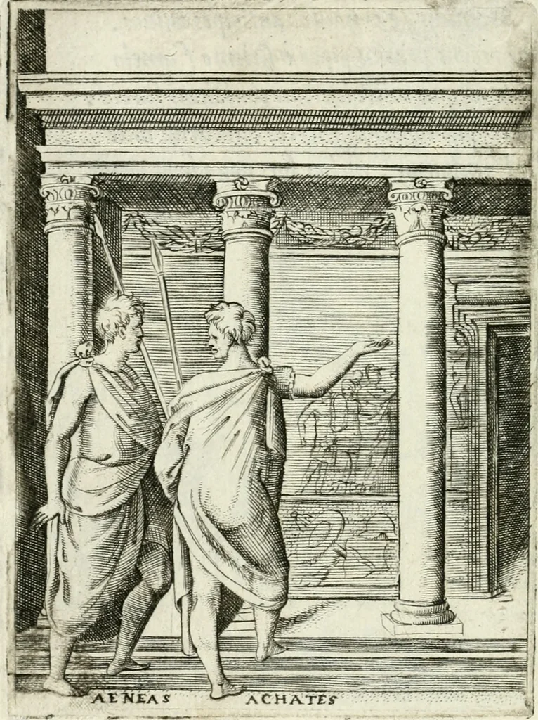 An illustration from Achillis Bocchii bonon. Symbolicarvm qvaestionvm de vniuerso genere, quas serio ludebat, libri qvinqve, 1574, leaf 259