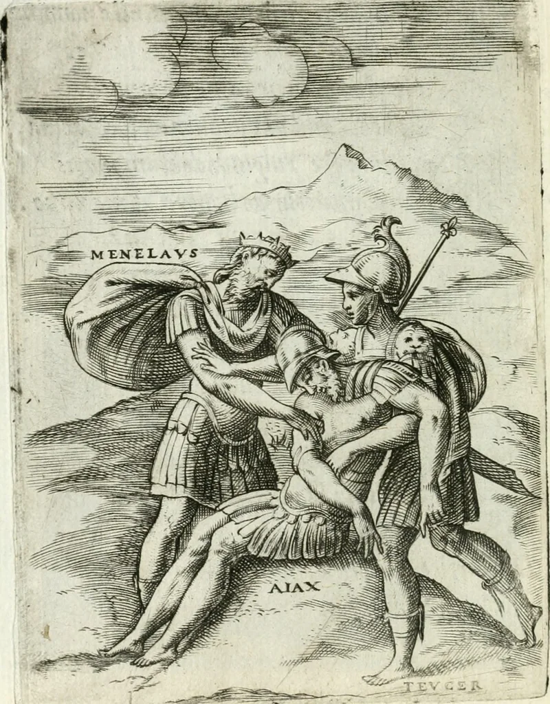 An illustration from Achillis Bocchii bonon. Symbolicarvm qvaestionvm de vniuerso genere, quas serio ludebat, libri qvinqve, 1574, leaf 279
