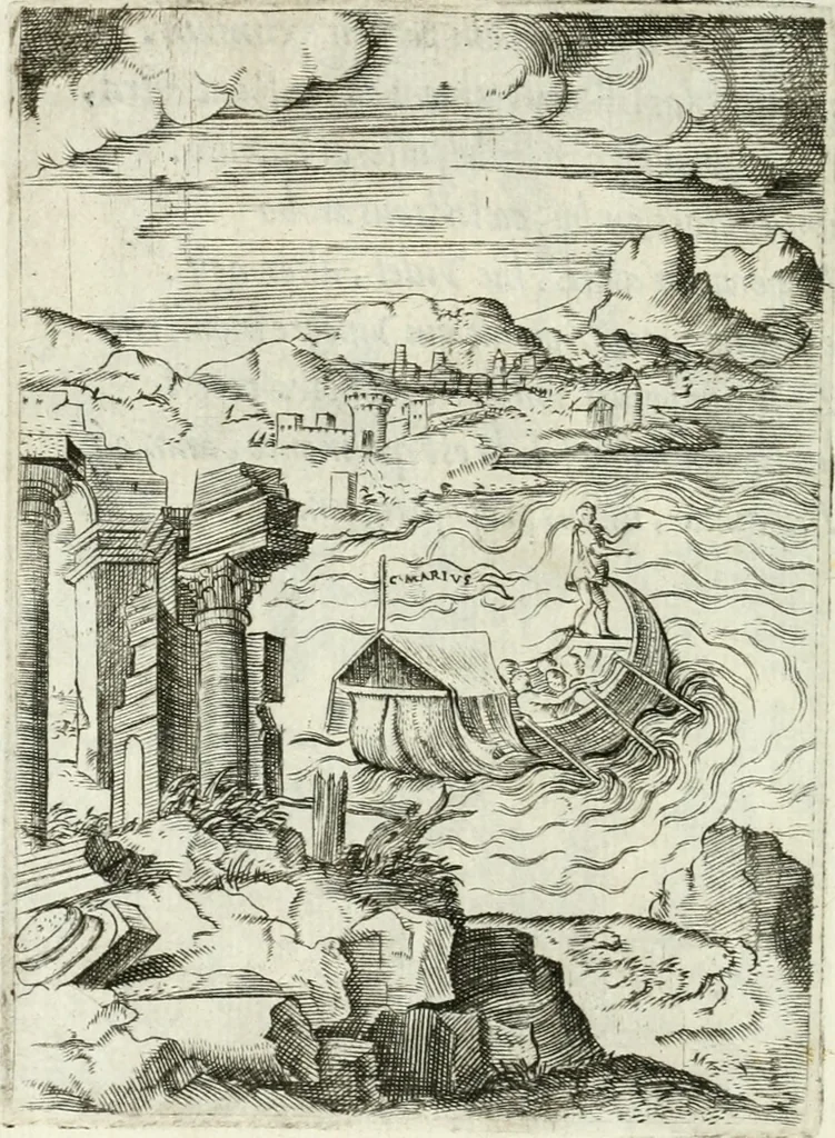 An illustration from Achillis Bocchii bonon. Symbolicarvm qvaestionvm de vniuerso genere, quas serio ludebat, libri qvinqve, 1574, leaf 293