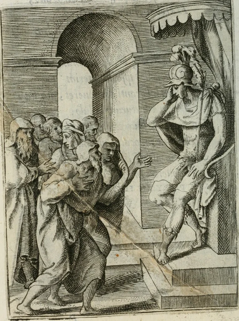 An illustration from Achillis Bocchii Bonon. Symbolicarum quaestionum, de vniuerso genere, quas serio ludebat, libri quinque, 1574, leaf 169