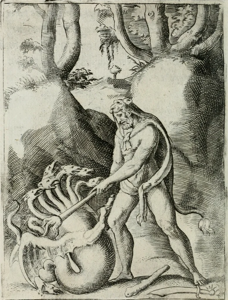 An illustration from Achillis Bocchii Bonon. Symbolicarum quaestionum, de vniuerso genere, quas serio ludebat, libri quinque, 1574, leaf 249