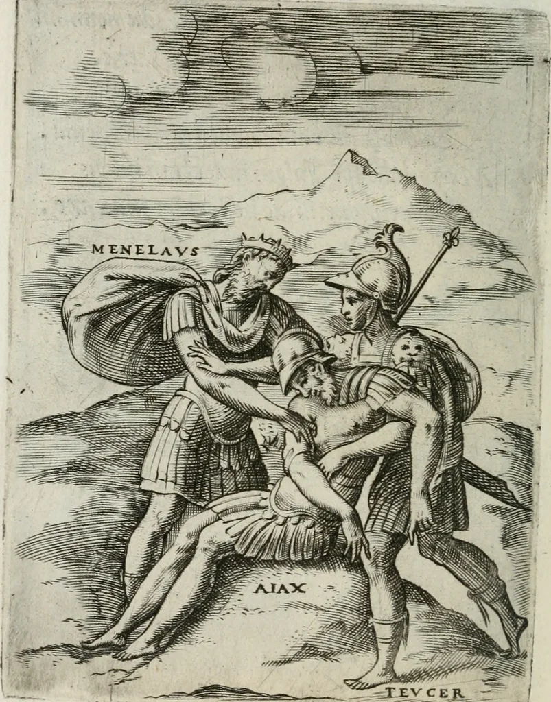 An illustration from Achillis Bocchii Bonon. Symbolicarum quaestionum, de vniuerso genere, quas serio ludebat, libri quinque, 1574, leaf 279