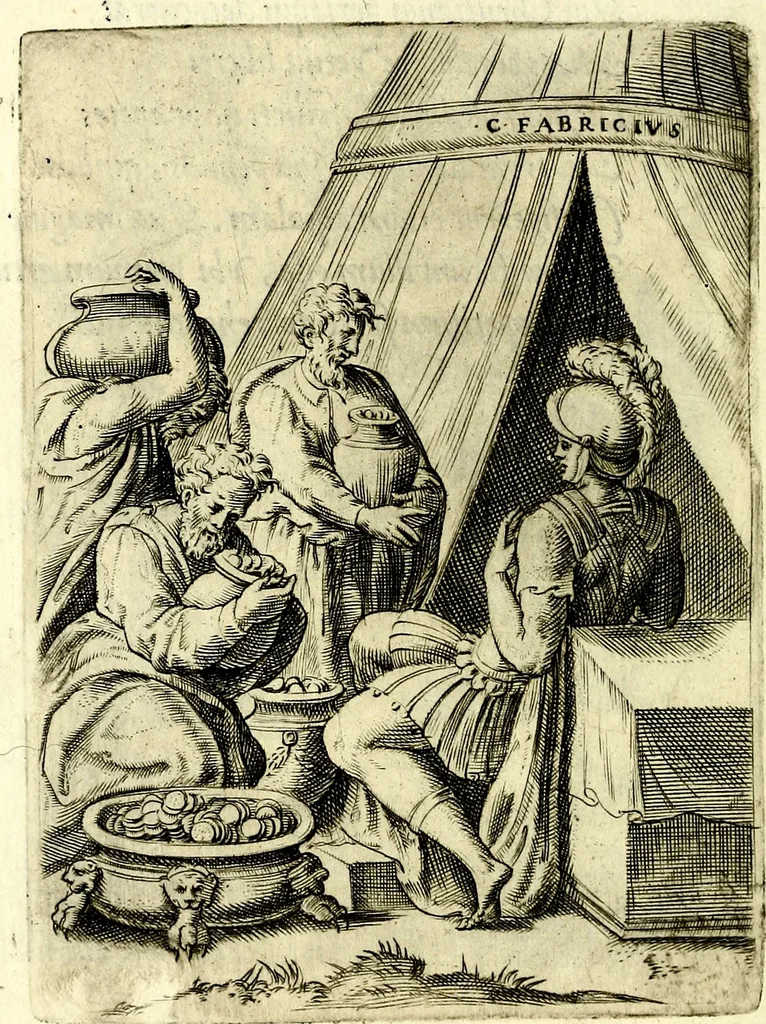 An illustration from Achillis Bocchii Bonon. Symbolicarvm qvaestionvm, de vniverso genere, quas serio ludebat, libri qvinqve, 1574, leaf 111