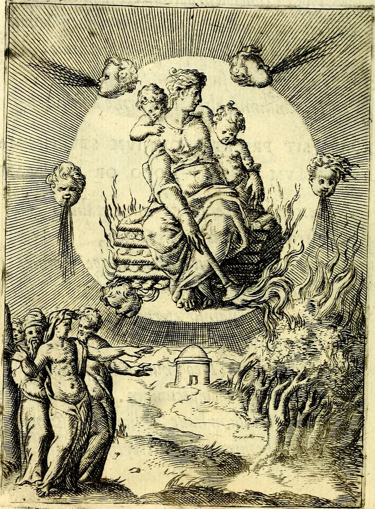An illustration from Achillis Bocchii Bonon. Symbolicarvm qvaestionvm, de vniverso genere, quas serio ludebat, libri qvinqve, 1574, leaf 211