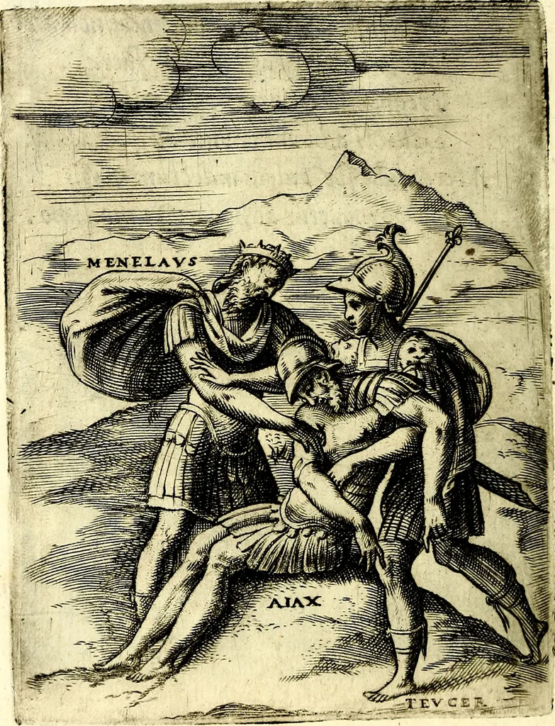 An illustration from Achillis Bocchii Bonon. Symbolicarvm qvaestionvm, de vniverso genere, quas serio ludebat, libri qvinqve, 1574, leaf 271