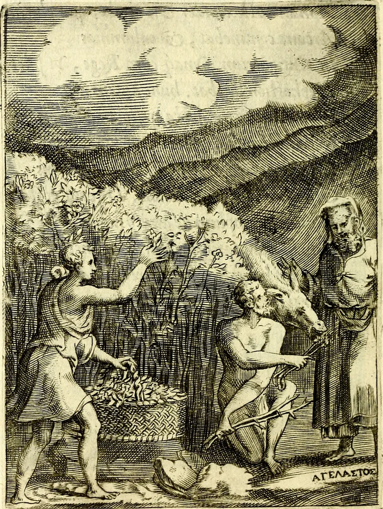 An illustration from Achillis Bocchii Bonon. Symbolicarvm qvaestionvm, de vniverso genere, quas serio ludebat, libri qvinqve, 1574, leaf 299
