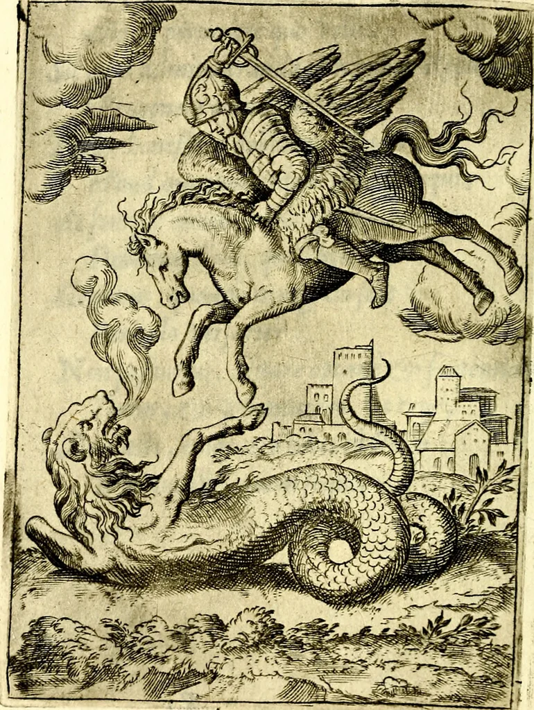 An illustration from Achillis Bocchii Bonon. Symbolicarvm qvaestionvm, de vniverso genere, quas serio ludebat, libri qvinqve, 1574, leaf 359