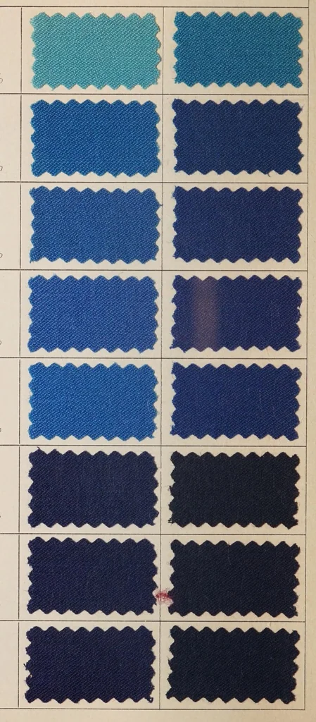 An illustration from Acid dyes for worsted piece-goods., leaf 38
