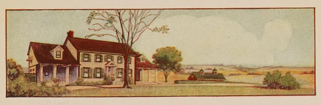 An illustration from Acme quality painting guide book : a guide book of information for painters, decorators, architects, contractors and householders .., 1923, leaf 11