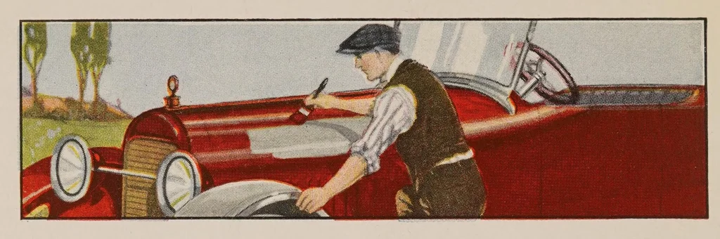 An illustration from Acme quality painting guide book : a guide book of information for painters, decorators, architects, contractors and householders .., 1923, leaf 52