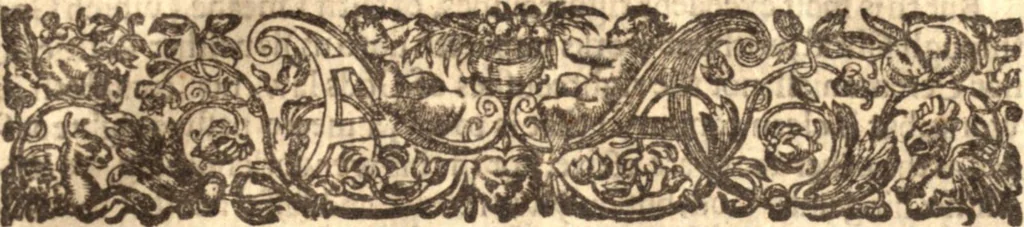 An illustration from A commentarie of Master Doctor Martin Luther vpon the Epistle of S. Paul to the Galathians. First collected and gathered word by word out of his preaching, and now out of Latine faithfully translated into English for the unlearned, 1644, leaf 22