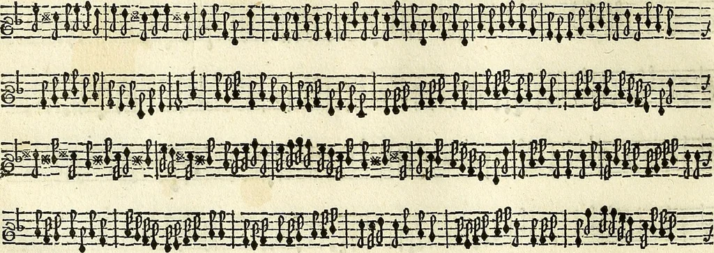 An illustration from [A composite music volume : containing Der Fluyten Lust-Hof, vol Psalmen, Paduanen, Allemanden, Couranten, Balletten, Airs, &c. konstigh en lieflik gefigureert, met veel veranderingen and 'T uitnemed kabinet, vol Pavanen, Almanden, Sarbanden, Couranten, Balletten, Intraden, Airs, &c. en de nieuwste voizen, om met 2 en 3 fioolen, of ander speel-tuigh te gebruiken], 1649, leaf 141