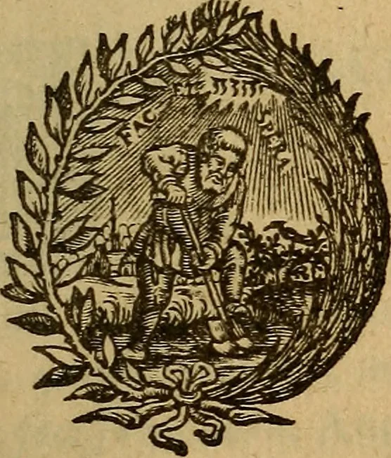 An illustration from A. Corn. Celsi De medicina libri octo, 1665, leaf 6