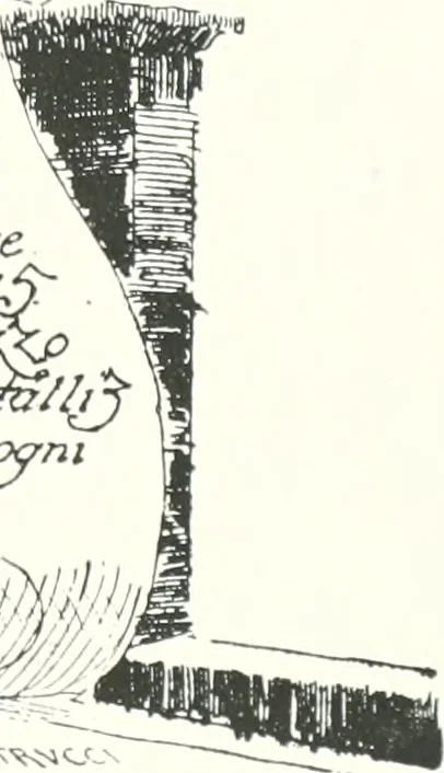 An illustration from Acquafortisti italiani; reccolta di acqueforti, acquetine, puntesecche, maniera nera, di 150 artisti. Acquafortistes italiens; recueil de eauxfortes, acqua-tintas, pointes-sèches, façon noire, de 150 artistes, 1922, leaf 12