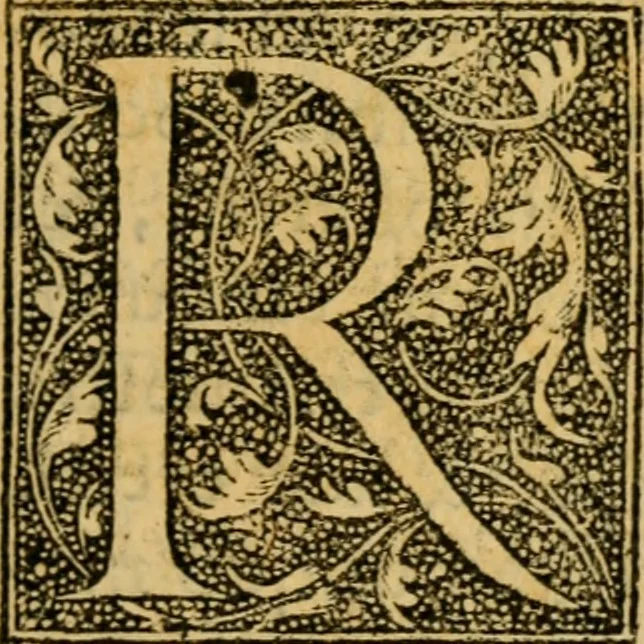 An illustration from Acta Synodi Tridentinae, 1547, leaf 8