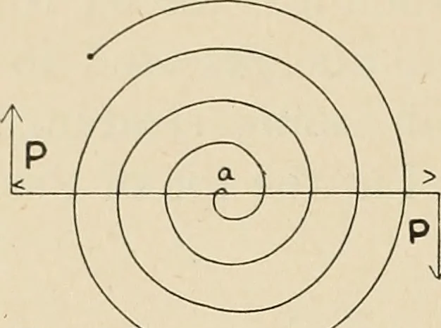 An illustration from The action of materials under stress;, 1897, leaf 265