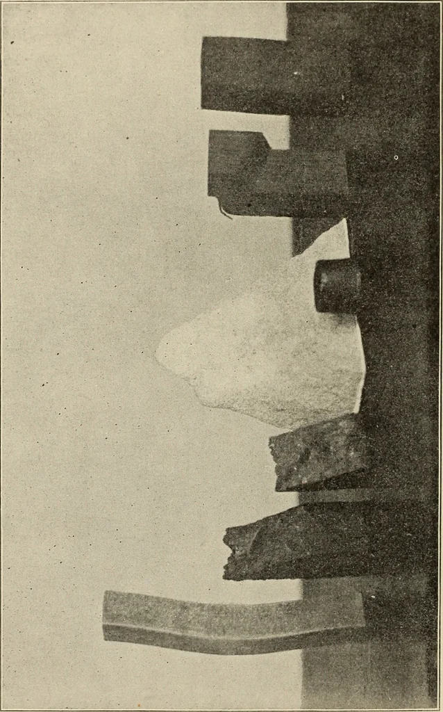 An illustration from The action of materials under stress;, 1897, leaf 7