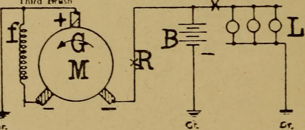 An illustration from Actions of electricity, 1916, leaf 43