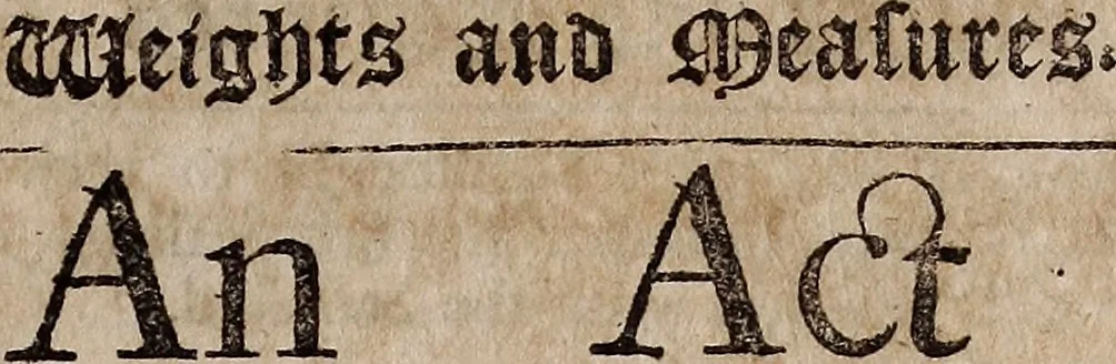 An illustration from Acts and laws, passed by the great and general court or assembly of Their Majesties province of the Massachussets-bay, in New England : Begun at Boston, the eighth day of June, 1692. And continued by adjournment, unto Wednesday the twelfth day of October following: Being the second sessions .., 1692, leaf 50