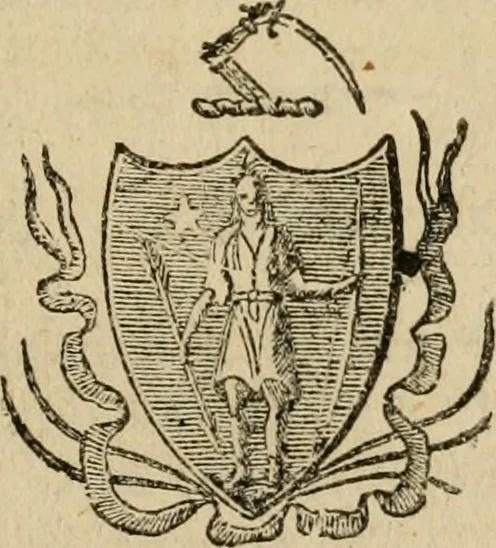An illustration from Acts and resolves passed by the General Court, 1663, leaf 88