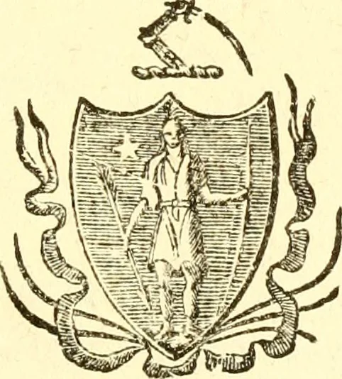 An illustration from Acts and resolves passed by the General Court, 1663, leaf 44