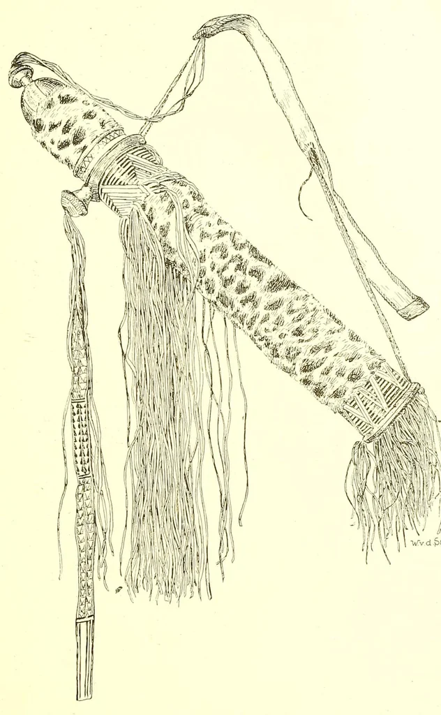 An illustration from Adamaua. Bericht über die Expedition des Deutschen Kamerun-Komitees in den Jahren 1893/94, 1895, leaf 349