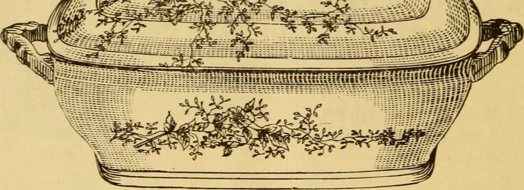 An illustration from Adams and Strickland, importers, wholesale and retail dealers in crockery, china, glassware, etc. / Adams and Strickland., 1891, leaf 17