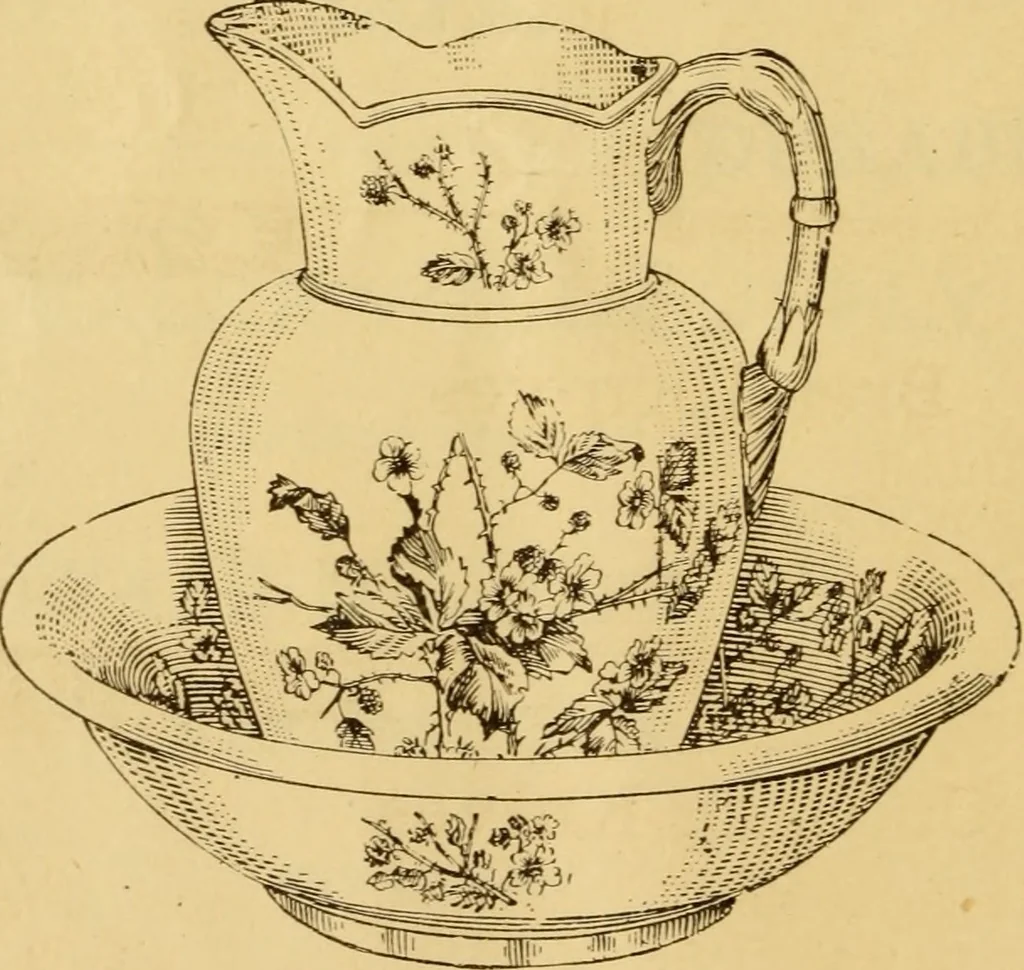 An illustration from Adams and Strickland, importers, wholesale and retail dealers in crockery, china, glassware, etc. / Adams and Strickland., 1891, leaf 17