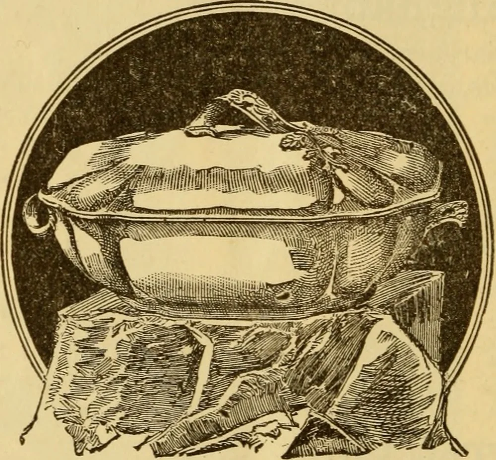 An illustration from Adams and Strickland, importers, wholesale and retail dealers in crockery, china, glassware, etc. / Adams and Strickland., 1891, leaf 23