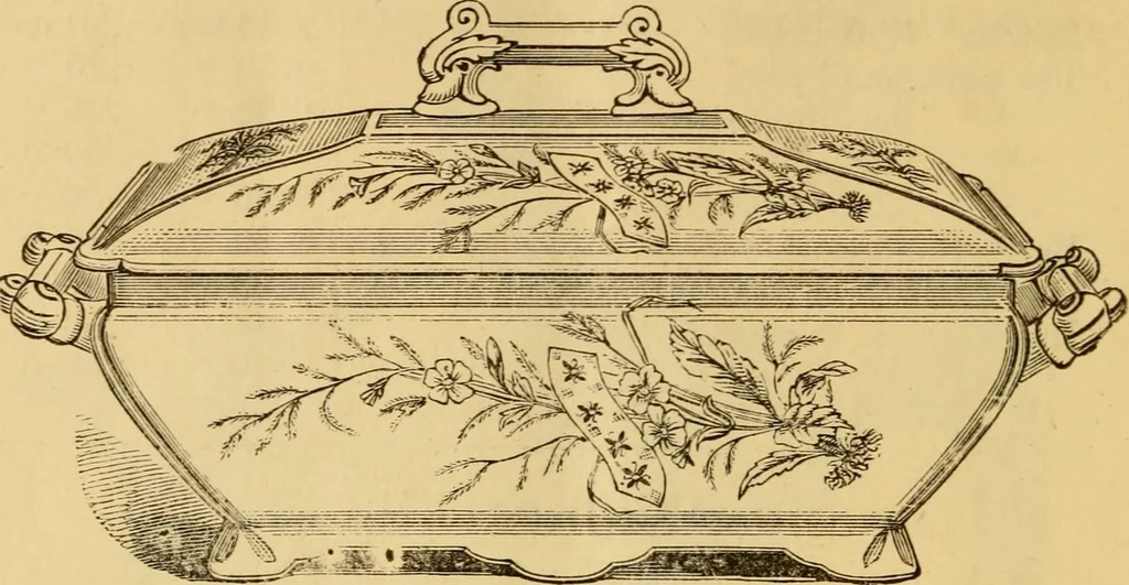 An illustration from Adams and Strickland, importers, wholesale and retail dealers in crockery, china, glassware, etc. / Adams and Strickland., 1891, leaf 31