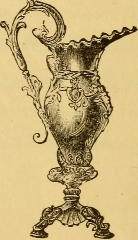 An illustration from Adams and Strickland, importers, wholesale and retail dealers in crockery, china, glassware, etc. / Adams and Strickland., 1891, leaf 5