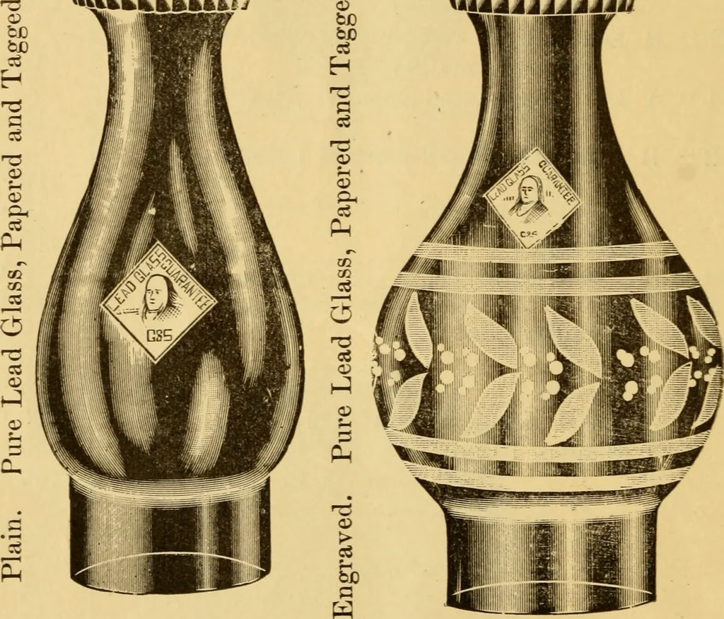 An illustration from Adams and Strickland, importers, wholesale and retail dealers in crockery, china, glassware, etc. / Adams and Strickland., 1891, leaf 9