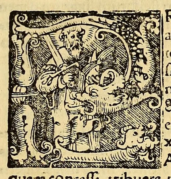 An illustration from Ad clarissimum virum D. Ioannem Schonerum, De libris reuolutionu[m] eruditissimi viri, & mathematici excellentissimi, Reuerendi D. Doctoris Nicolai Copernici ... per quendam Iuuenem, mathematicae studiosum Narratio prima .., 1540, leaf 5