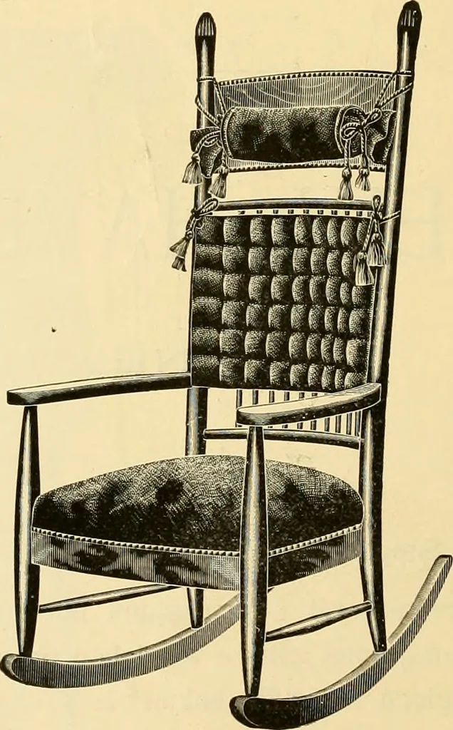 An illustration from Adjustable folding tables and desks., 1892, leaf 23