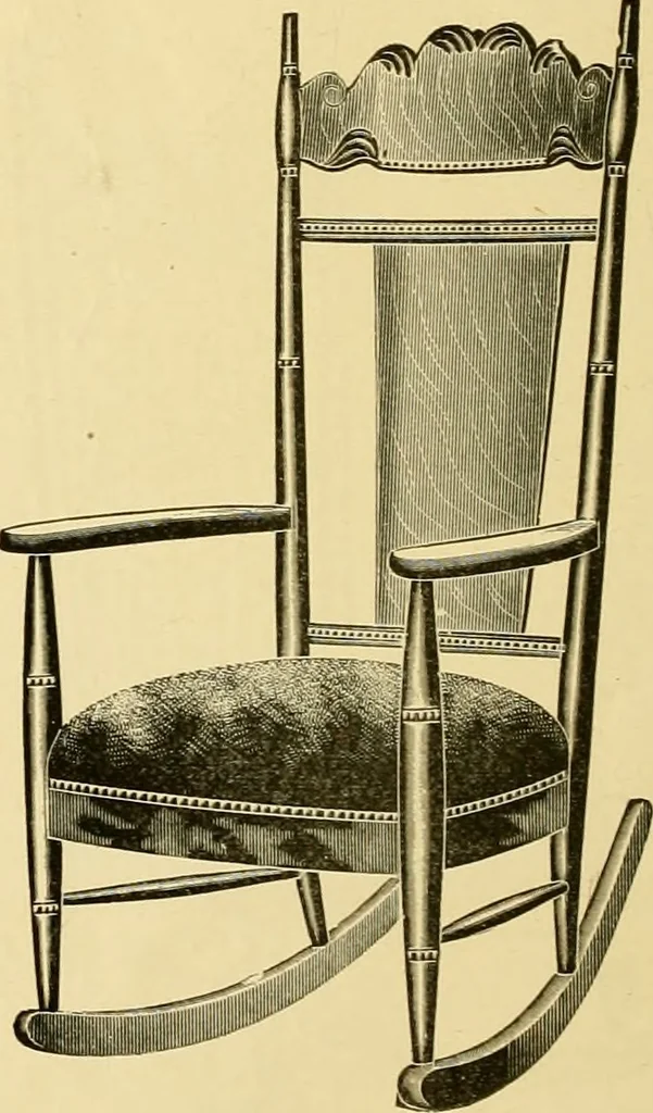 An illustration from Adjustable folding tables and desks., 1892, leaf 25
