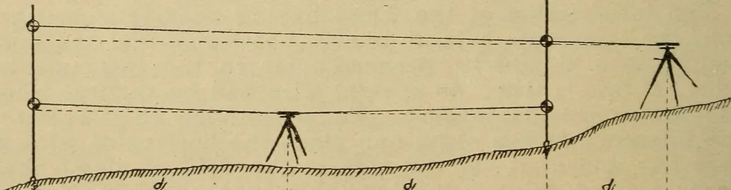 An illustration from Adjustments of engineering instruments and field problems in surveying, 1905, leaf 11