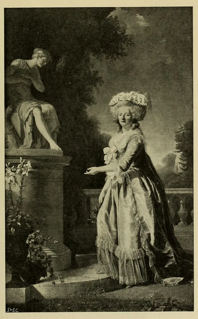 An illustration from Adélaïde Labille-Guiard (1749-1803), 1902, leaf 79