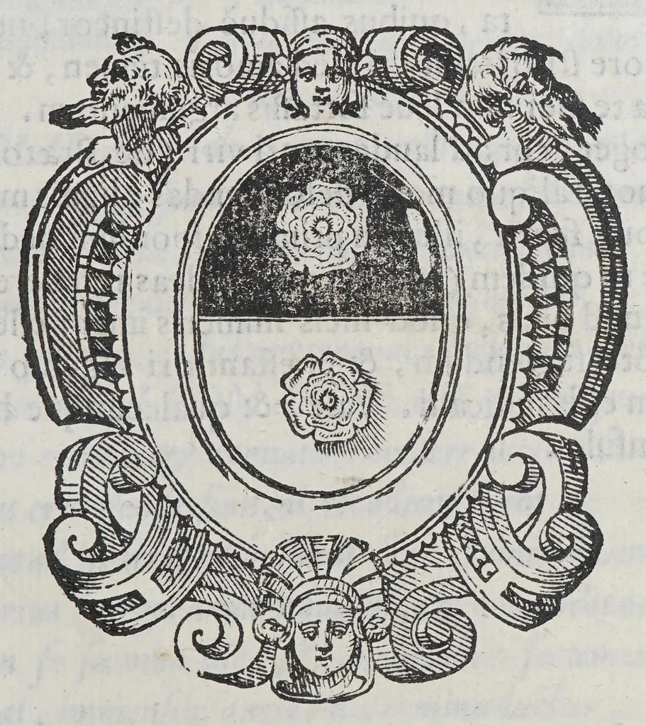 An illustration from Ad Leonardum Mocenicum Veronae praetorem illustrissimum : in patriam se recipere parentem carmen, 1596, leaf 7