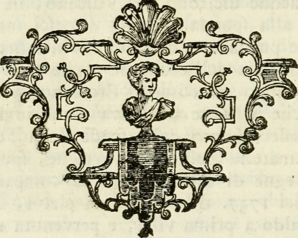 An illustration from Admiranda antiquitatum Herculanensium descripta et illustrata ad annum MDCCL, 1752, leaf 71