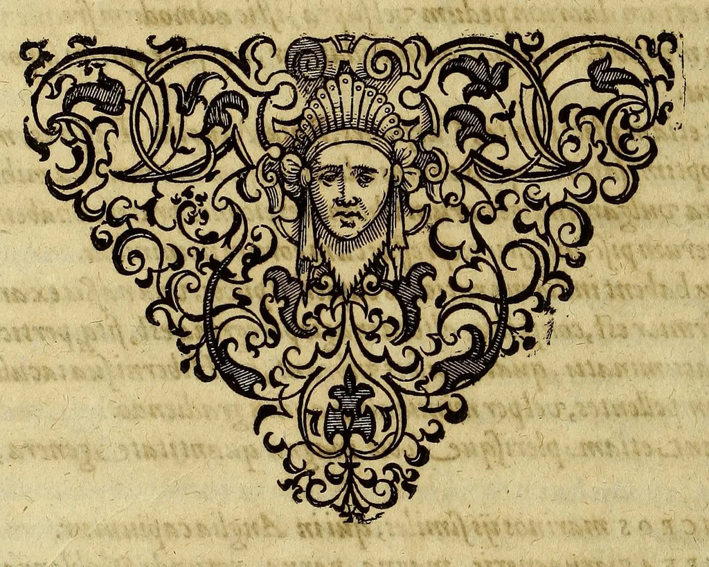 An illustration from Admiranda narratio fida tamen, de commodis et incolarum ritibus Virginiae, nuper admodum ab Anglis, qui à Dn. Richardo Greinvile equestris ordinis viro eò in coloniam anno M.D.LXXXV. : Deducti sunt inuentae, sumtus faciente Dn. VValtero Raleigh equestris ordinis viro fodinaru[m] stanni praefecto ex auctoritate serenissimae Reginae Angliae., 1608, leaf 30