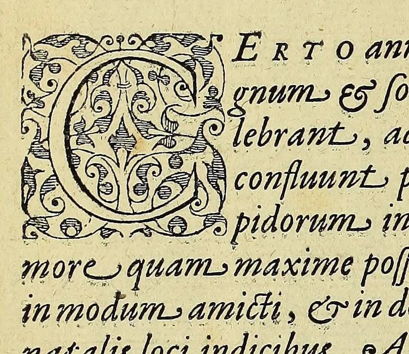 An illustration from Admiranda narratio fida tamen, de commodis et incolarum ritibus Virginiae, nuper admodum ab Anglis, qui à Dn. Richardo Greinvile equestris ordinis viro eò in coloniam anno M.D.LXXXV. : Deducti sunt inuentae, sumtus faciente Dn. VValtero Raleigh equestris ordinis viro fodinaru[m] stanni praefecto ex authoritate serenissimae Reginae Angliae., 1590, leaf 90