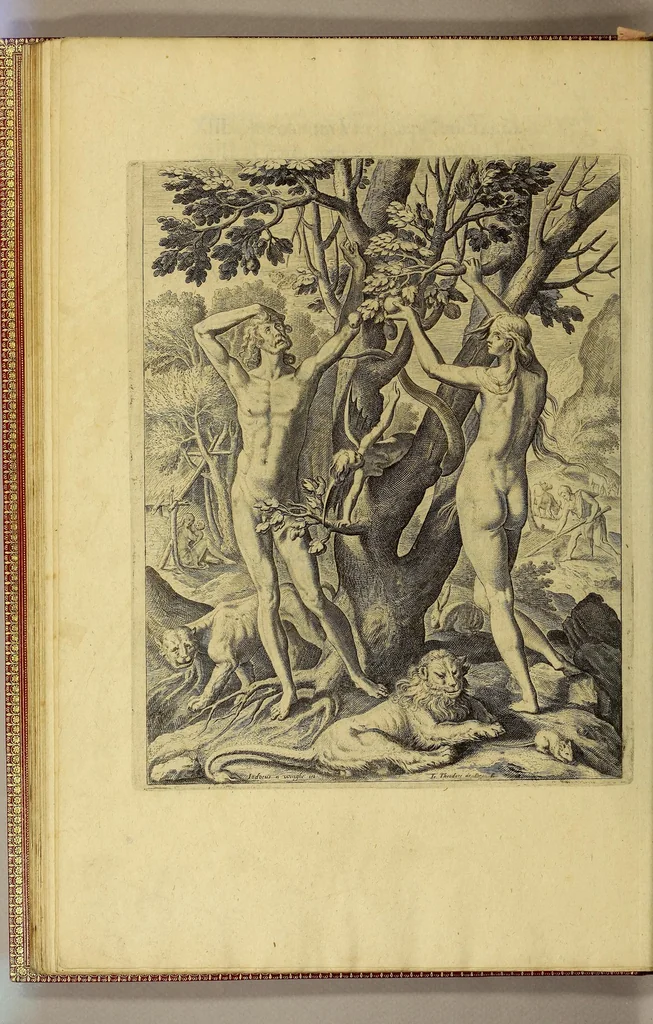 An illustration from Admiranda narratio fida tamen, de commodis et incolarum ritibus Virginiae, nuper admodum ab Anglis, qui à Dn. Richardo Greinvile equestris ordinis viro eò in coloniam anno M.D.LXXXV. : Deducti sunt inuentae, sumtus faciente Dn. VValtero Raleigh equestris ordinis viro fodinaru[m] stanni praefecto ex auctoritate serenissimae Reginae Angliae., 1608, leaf 48