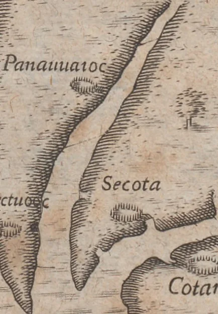 An illustration from Admiranda narratio, fida tamen, de commodis et incolarvm ritibvs Virginiae ... Anglico scripta sermone à Thoma Hariot ... nvnc avtem primvm Latio donata à C.C.A, 1608, leaf 42