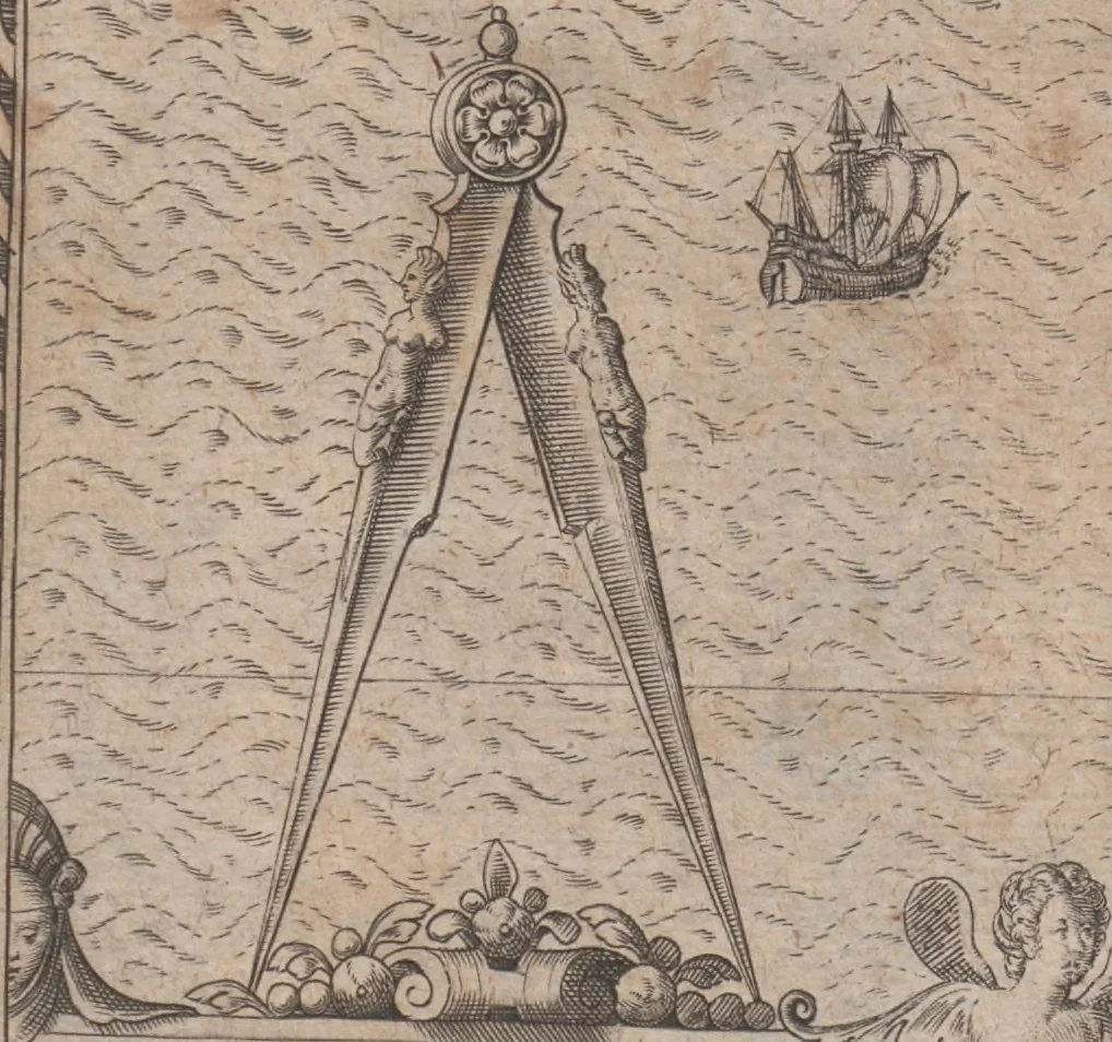 An illustration from Admiranda narratio, fida tamen, de commodis et incolarvm ritibvs Virginiae ... Anglico scripta sermone à Thoma Hariot ... nvnc avtem primvm Latio donata à C.C.A, 1608, leaf 42
