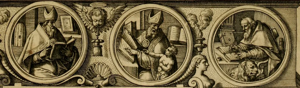 An illustration from Adnotationes et meditationes in Evangelia qvae in sacrosancto Missae sacrificio toto anno legvntur : cum Evangeliorvm concordantia historiae integritati sufficienti : accessit & index historiam ipsam euangelicam in ordinem temporis vitae Christi distribuens, 1595, leaf 10