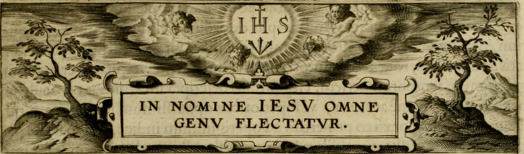 An illustration from Adnotationes et meditationes in Evangelia qvae in sacrosancto Missae sacrificio toto anno legvntur : cum Evangeliorvm concordantia historiae integritati sufficienti : accessit & index historiam ipsam euangelicam in ordinem temporis vitae Christi distribuens, 1595, leaf 18